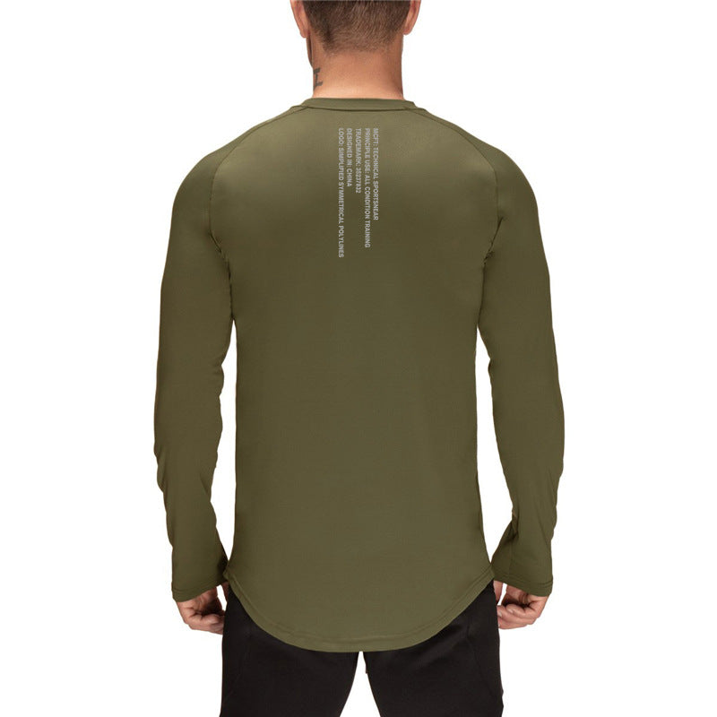 Tight Elastic Running Workout Top